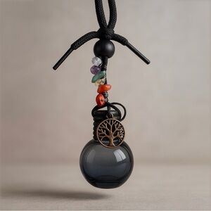Incense Car Diffuser – Chakra Stones & Tree of Life Charm | Car Diffuser